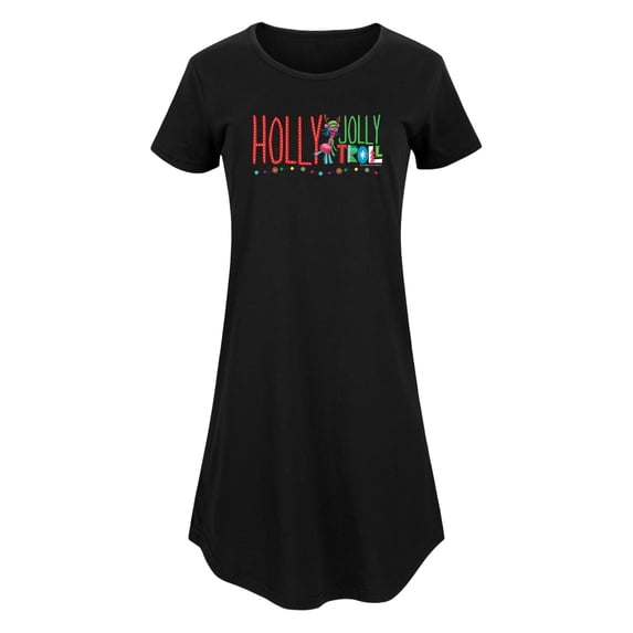 Trolls Movie - Christmas - Holly Jolly Troll - Cooper - Women's Any Way Dress