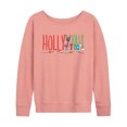 thumbnail image 1 of Trolls Movie - Christmas - Holly Jolly Troll - Cooper - Women's Lightweight French Terry Pullover, 1 of 1