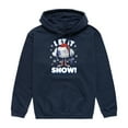 thumbnail image 1 of Trolls Movie - Christmas - Let It Snow - Cloud Guy - Men's Pullover Hooded Fleece Sweatshirt, 1 of 3
