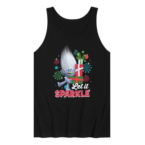 Trolls Movie - Christmas - Let It Sparkle - Guy Diamond - Men's Jersey Tank Top