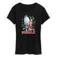 thumbnail image 1 of Trolls Movie - Christmas - Let It Sparkle - Guy Diamond - Women's Short Sleeve Graphic T-Shirt, 1 of 4