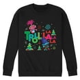 thumbnail image 1 of Trolls Movie - Christmas - Troll La La La La - Poppy & Branch - Men's Crew Neck Fleece Pullover, 1 of 4