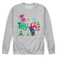 thumbnail image 1 of Trolls Movie - Christmas - Troll La La La La - Poppy & Branch - Men's Crew Neck Fleece Pullover, 1 of 4