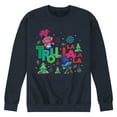 thumbnail image 1 of Trolls Movie - Christmas - Troll La La La La - Poppy & Branch - Men's Crew Neck Fleece Pullover, 1 of 4
