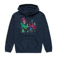 thumbnail image 1 of Trolls Movie - Christmas - Troll La La La La - Poppy & Branch - Men's Pullover Hooded Fleece Sweatshirt, 1 of 3