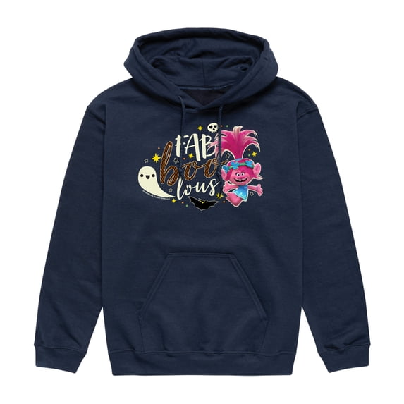 Trolls Movie - Halloween - FabBOOlous - Poppy - Men's Pullover Hooded Fleece Sweatshirt