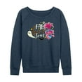 thumbnail image 1 of Trolls Movie - Halloween - FabBOOlous - Poppy - Women's Lightweight French Terry Long Sleeve Shirt, 1 of 4
