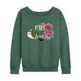 thumbnail image 1 of Trolls Movie - Halloween - FabBOOlous - Poppy - Women's Lightweight French Terry Long Sleeve Shirt, 1 of 4