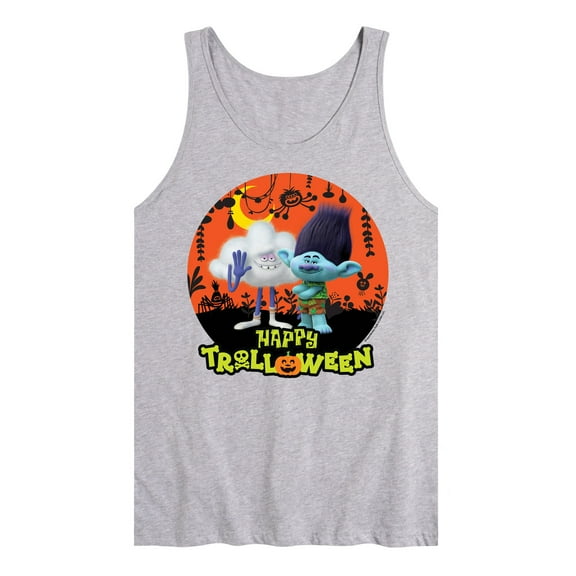 Trolls Movie - Halloween - Happy Halloween - Branch & Cloud Guy - Men's Jersey Tank Top