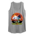 thumbnail image 1 of Trolls Movie - Halloween - Happy Trolloween - Branch & Cloud Guy - Women's Racerback Tank Top, 1 of 4