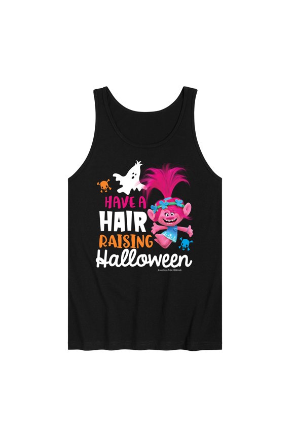 Trolls Movie - Halloween - Have a Hair Raising Halloween - Poppy - Men's Jersey Tank Top