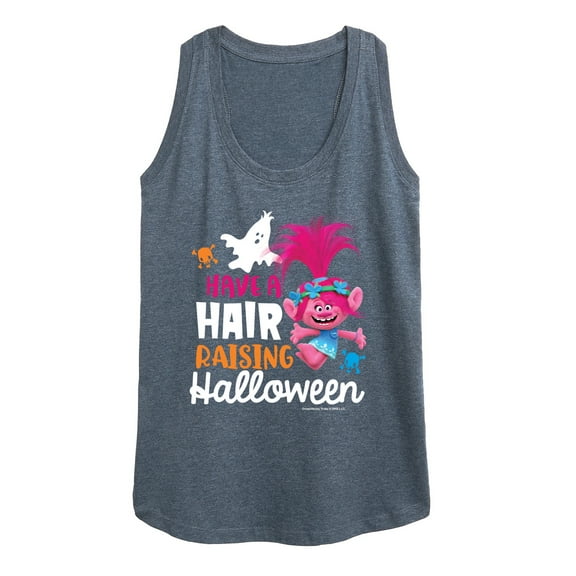Trolls Movie - Halloween - Have a Hair Raising Halloween - Poppy - Women's Racerback Tank Top