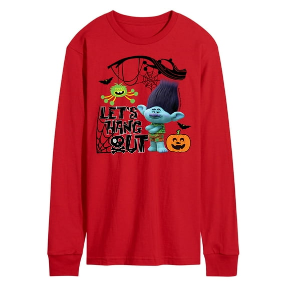 Trolls Movie - Halloween - Let's Hang Out - Branch - Men's Long Sleeve T-Shirt