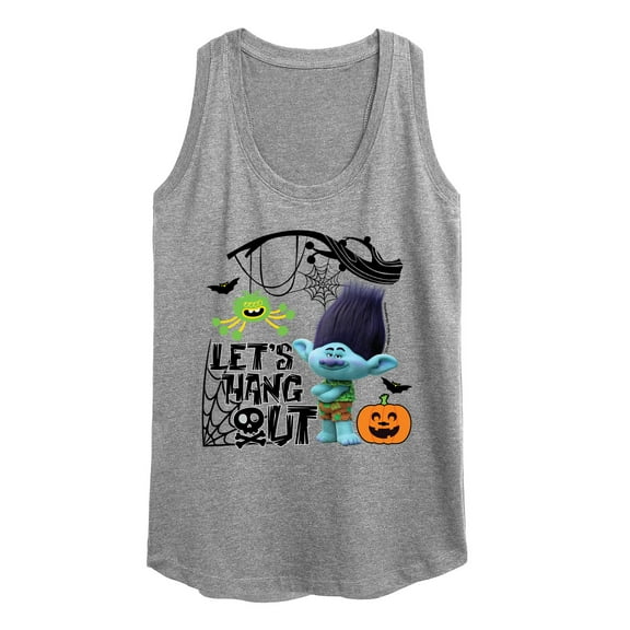 Trolls Movie - Halloween - Let's Hang Out - Branch - Women's Racerback Tank Top