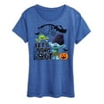 thumbnail image 1 of Trolls Movie - Halloween - Let's Hang Out - Branch - Women's Short Sleeve Graphic T-Shirt, 1 of 4