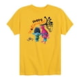 thumbnail image 1 of Trolls Movie - Halloween - Poppy & Branch - Happy Trolloween - Toddler And Youth Short Sleeve Graphic T-Shirt, 1 of 5