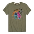 thumbnail image 1 of Trolls Movie - Halloween - Poppy & Branch - Happy Trolloween - Toddler And Youth Short Sleeve Graphic T-Shirt, 1 of 5