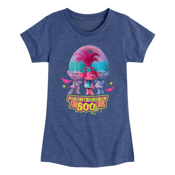Trolls Movie - Halloween - Poppy, Satin, & Chenille - Frighteningly FabBooLous - Toddler And Youth Girls Short Sleeve Graphic T-Shirt