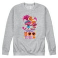 thumbnail image 1 of Trolls Movie - Halloween - Simply Bootiful - Poppy & DJ Suki - Men's Crew Neck Fleece Pullover, 1 of 4