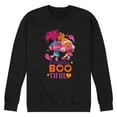 thumbnail image 1 of Trolls Movie - Halloween - Simply Bootiful - Poppy & DJ Suki - Men's Crew Neck Fleece Pullover, 1 of 4