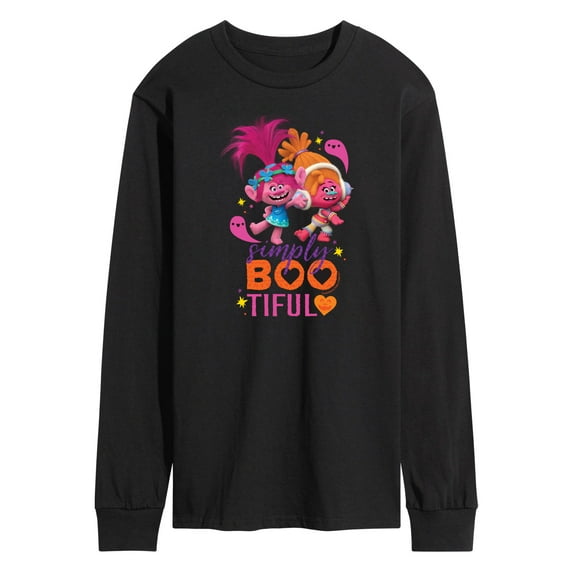 Trolls Movie - Halloween - Simply Bootiful - Poppy & DJ Suki - Men's Long Sleeve T-Shirt