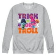 thumbnail image 1 of Trolls Movie - Halloween - Trick or Troll - Poppy & Branch - Men's Crew Neck Fleece Pullover, 1 of 4