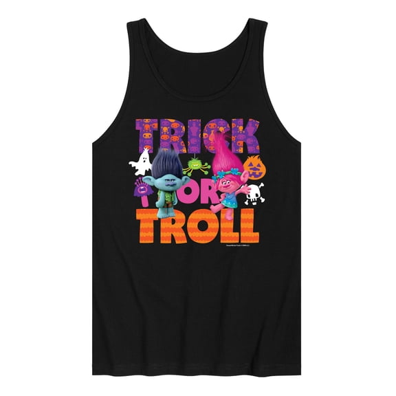 Trolls Movie - Halloween - Trick or Troll - Poppy & Branch - Men's Jersey Tank Top