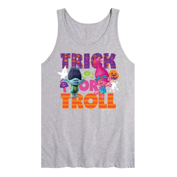 Trolls Movie - Halloween - Trick or Troll - Poppy & Branch - Men's Jersey Tank Top