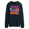 thumbnail image 1 of Trolls Movie - Halloween - Trick or Troll - Poppy & Branch - Men's Long Sleeve T-Shirt, 1 of 4