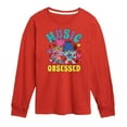 thumbnail image 1 of Trolls - Music Obsessed Poppy and Branch - Toddler & Youth Long Sleeve Graphic T-Shirt, 1 of 5