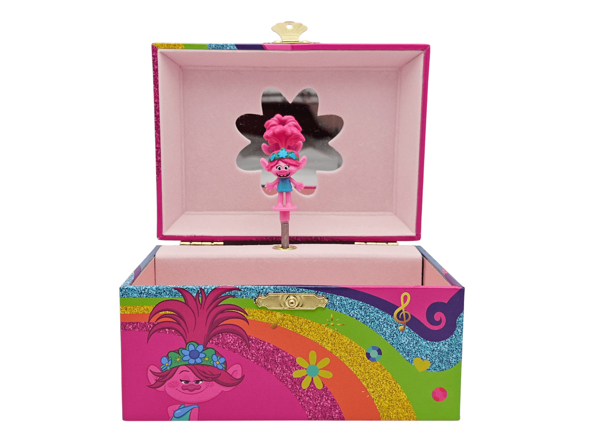 Trolls Officially Licensed Musical Jewelry Box, Includes Dancing