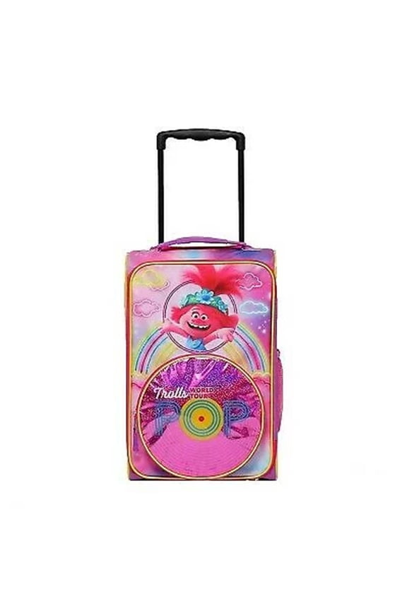 Pop World Tour 18" Wheeled Softside Carry-on Rolling Luggage for Kids
