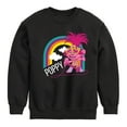 thumbnail image 1 of Trolls - Poppy Singing - Toddler & Youth Crewneck Fleece Sweatshirt, 1 of 5