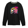 thumbnail image 1 of Trolls - Poppy Singing - Toddler & Youth Long Sleeve Graphic T-Shirt, 1 of 5