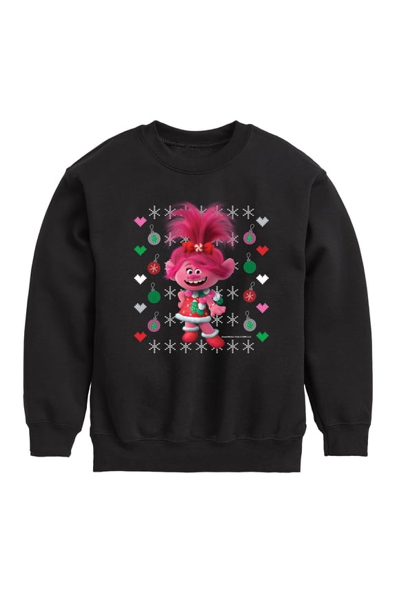- Poppy Sweater Pattern - Toddler & Youth Crewneck Fleece Sweatshirt