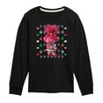thumbnail image 1 of Trolls - Poppy Sweater Pattern - Toddler & Youth Long Sleeve Graphic T-Shirt, 1 of 5