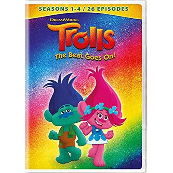 Trolls: The Beat Goes On! - Seasons 1 - 4 (DVD), Dreamworks Animated, Kids & Family
