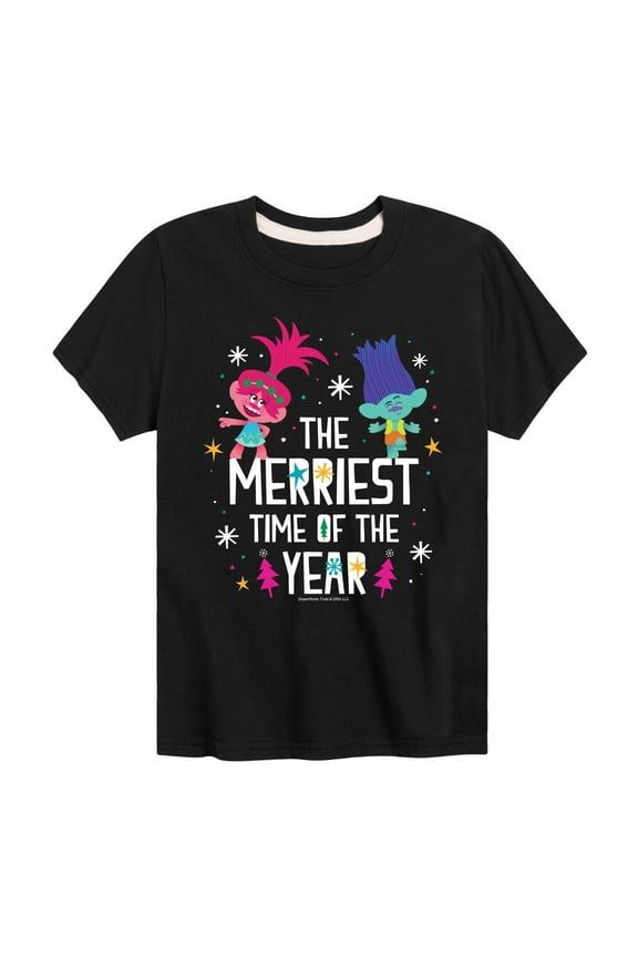 - The Merriest Time Of The Year - Toddler & Youth Short Sleeve Graphic T-Shirt