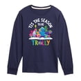 thumbnail image 1 of Trolls - Tis The Season Trolly Branch and Friends - Toddler & Youth Long Sleeve Graphic T-Shirt, 1 of 5