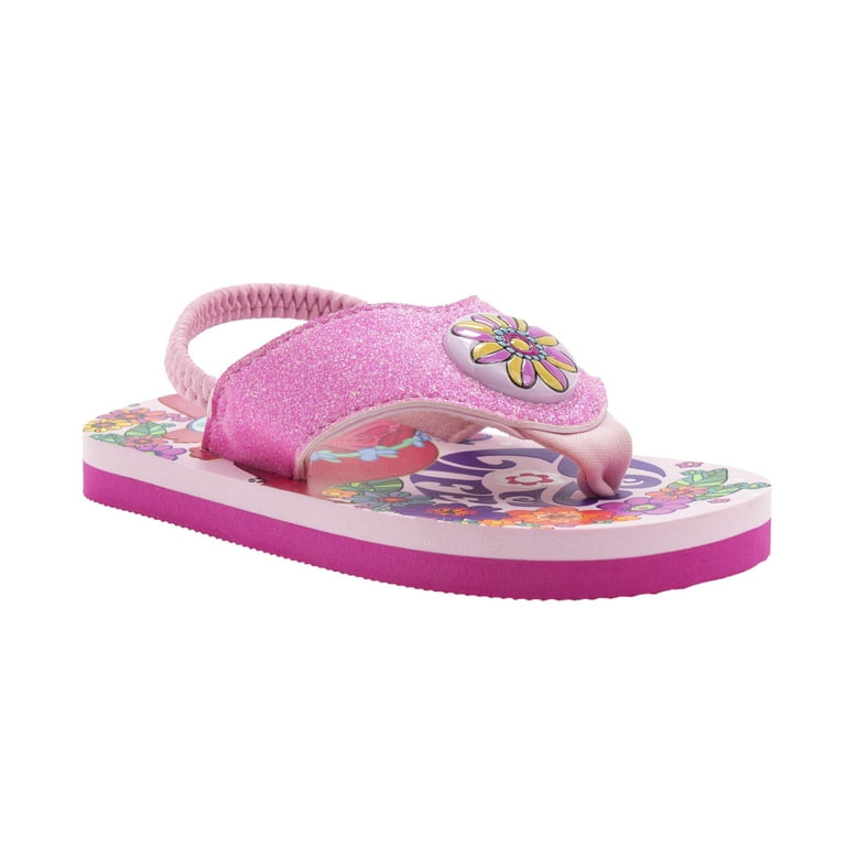 Trolls Toddler Girls Lighted Flip Flop In Store Only