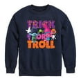 thumbnail image 1 of Trolls - Trick Or Troll Branch and Poppy - Toddler & Youth Crewneck Fleece Sweatshirt, 1 of 5