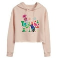 thumbnail image 1 of Trolls - Troll La La La La Branch and Poppy - Juniors Cropped Pullover Hoodie, 1 of 5