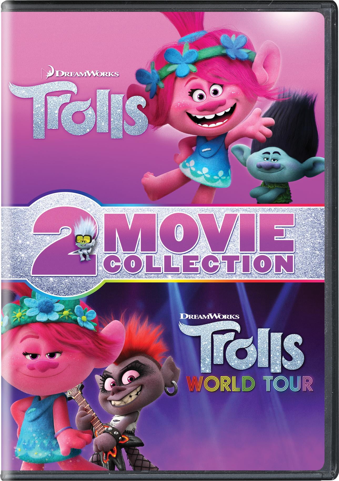 Trolls / Trolls World Tour 2-Movie Collection (DVD)