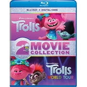Trolls/Trolls World Tour 2-Movie Collection Blu-ray + Digital Copy, Family, DreamWorks