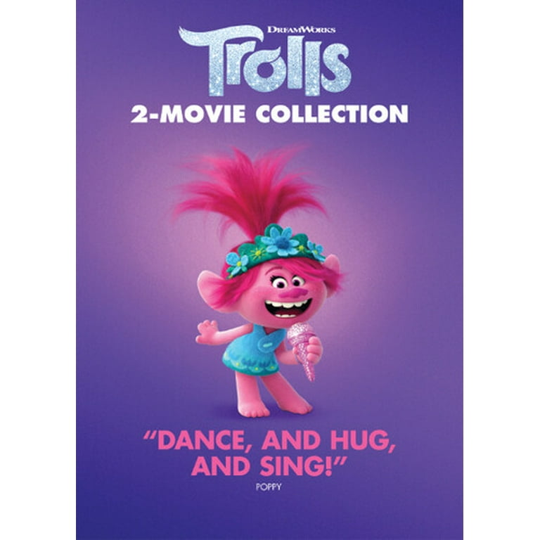 Trolls/Trolls World Tour - Iconic Line Look (DVD Double Feature