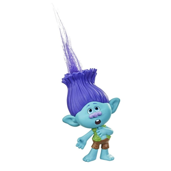 Trolls Trollstopia Surprise Hair Branc Mini-Figure