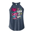 thumbnail image 1 of Trolls - Turn It Up - Juniors High Neck Tank Top, 1 of 4