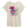 thumbnail image 1 of Trolls - Turn It Up - Juniors Ideal Flowy Muscle T-Shirt, 1 of 5