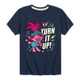 thumbnail image 1 of Trolls - Turn It Up Poppy - Toddler & Youth Short Sleeve Graphic T-Shirt, 1 of 5