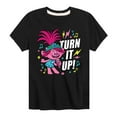 thumbnail image 1 of Trolls - Turn It Up Poppy - Toddler & Youth Short Sleeve Graphic T-Shirt, 1 of 5